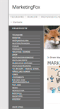 Mobile Screenshot of marketingfox.ch